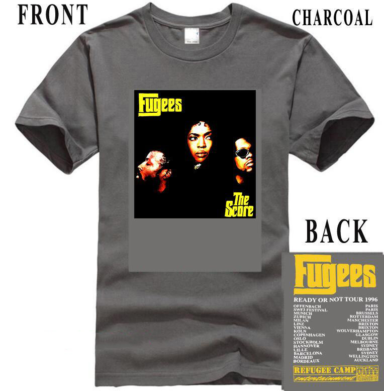 Vintage 1996 Fugees The Score Ready or Not Concert Tour T-Shirt Reprint ...